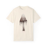 Inkcap Mushroom Man Unisex Garment-Dyed T-shirt
