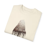 Inkcap Mushroom Man Unisex Garment-Dyed T-shirt