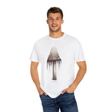 Inkcap Mushroom Man Unisex Garment-Dyed T-shirt