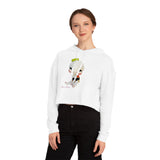 Sushi Boy Woman's Cropped Hooded Sweatshirt