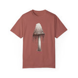 Inkcap Mushroom Man Unisex Garment-Dyed T-shirt