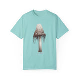Inkcap Mushroom Man Unisex Garment-Dyed T-shirt
