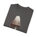 Inkcap Mushroom Man Unisex Garment-Dyed T-shirt