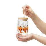 Sugar Pumpkin Fairy Sipper Glass, 16oz