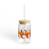 Sugar Pumpkin Fairy Sipper Glass, 16oz
