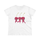 Cherry Fairy Women's Midweight Cotton Tee