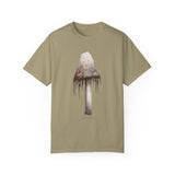 Inkcap Mushroom Man Unisex Garment-Dyed T-shirt