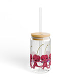 Cherry Fairy Sipper Glass, 16oz