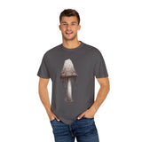 Inkcap Mushroom Man Unisex Garment-Dyed T-shirt