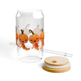Sugar Pumpkin Fairy Sipper Glass, 16oz
