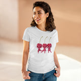 Cherry Fairy Women's Midweight Cotton Tee