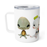 S&T Insulated Coffee Mug, 10oz