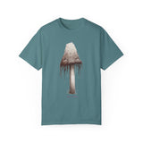 Inkcap Mushroom Man Unisex Garment-Dyed T-shirt