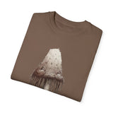 Inkcap Mushroom Man Unisex Garment-Dyed T-shirt