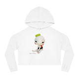 Sushi Boy Woman's Cropped Hooded Sweatshirt