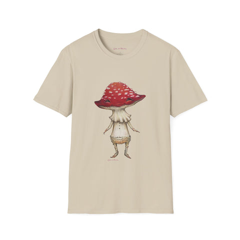 Mushroom Man Unisex Softstyle T-Shirt