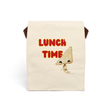 Canvas Lunch Bag With Strap