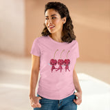 Cherry Fairy Women's Midweight Cotton Tee