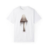 Inkcap Mushroom Man Unisex Garment-Dyed T-shirt