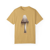 Inkcap Mushroom Man Unisex Garment-Dyed T-shirt