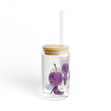 Sugar Plum Fairy Sipper Glass, 16oz