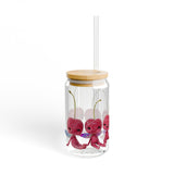 Cherry Fairy Sipper Glass, 16oz