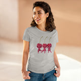 Cherry Fairy Women's Midweight Cotton Tee