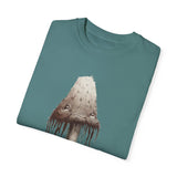 Inkcap Mushroom Man Unisex Garment-Dyed T-shirt