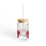 Cherry Fairy Sipper Glass, 16oz
