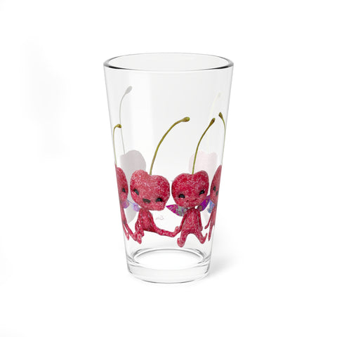 Cherry Fairy Mixing Glass, 16oz