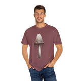 Inkcap Mushroom Man Unisex Garment-Dyed T-shirt