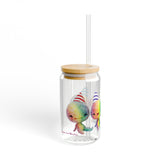 Snowcone Babies Sipper Glass, 16oz