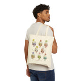 Candy Cuties Cotton Canvas Tote Bag