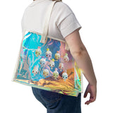 Candy Cuties Holographic Tote Bag