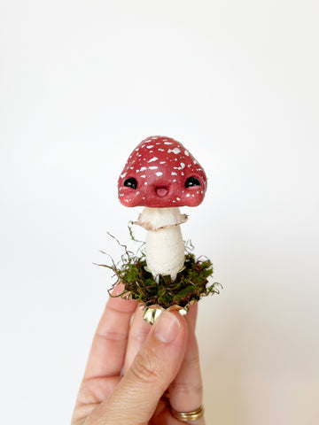 Mushroom Ornament Clip