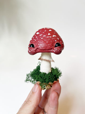 Mushroom Clip Ornament